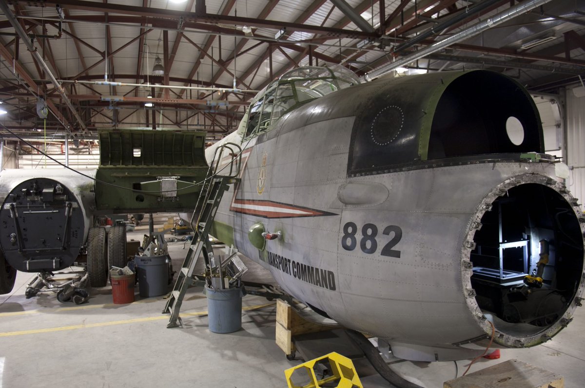 mike_bechthold's tweet photo. Nice update on the restoration of Lancaster KB882 at the National Air Force Museum of Canada (@nafmcanada) in Trenton, Ontario.
https://t.co/2c7xaqYQcT https://t.co/j6a7BMvIvz