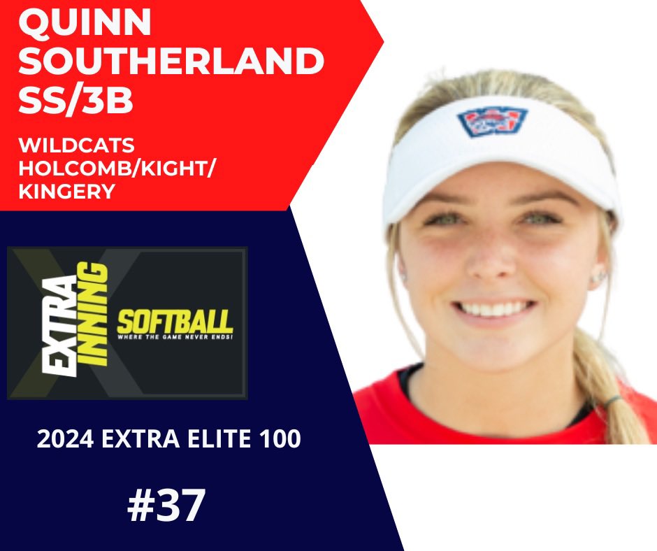 Congrats to QuinnSoutherland 2024 SS/3B @los_Stuff @IHartFastpitch @ExtraInningSB @EFP_Solutions @LegacyLegendsS1 @tagupSoftball @TopPreps @SBRRetweets @coastrecruits @upnextrecruits @WildcatsHolcomb @CBerouty