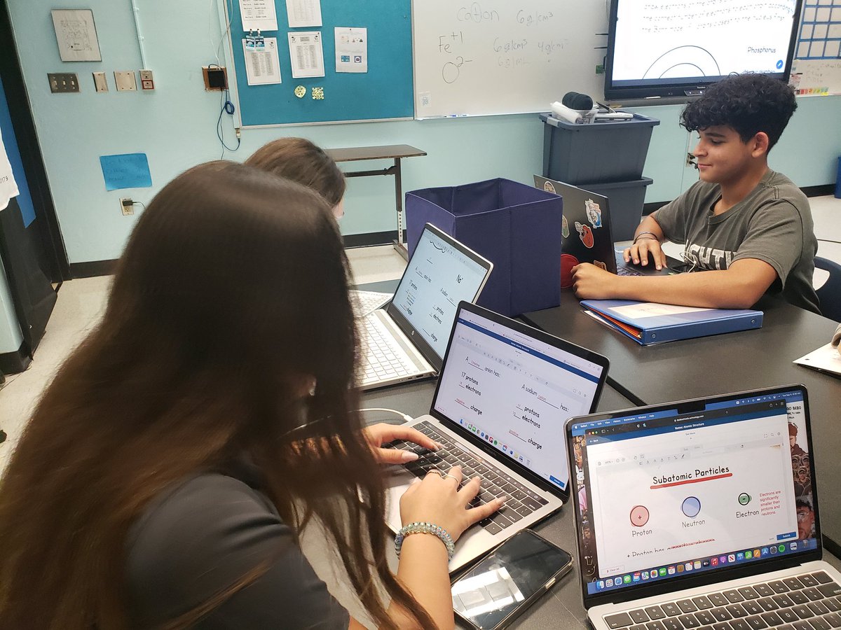 mrs_balcazar's tweet photo. Using the @Schoology annotation feature to take notes digitally! Great way to go paperless @josemartimast #mast2223 https://t.co/YBoZMeAj3W