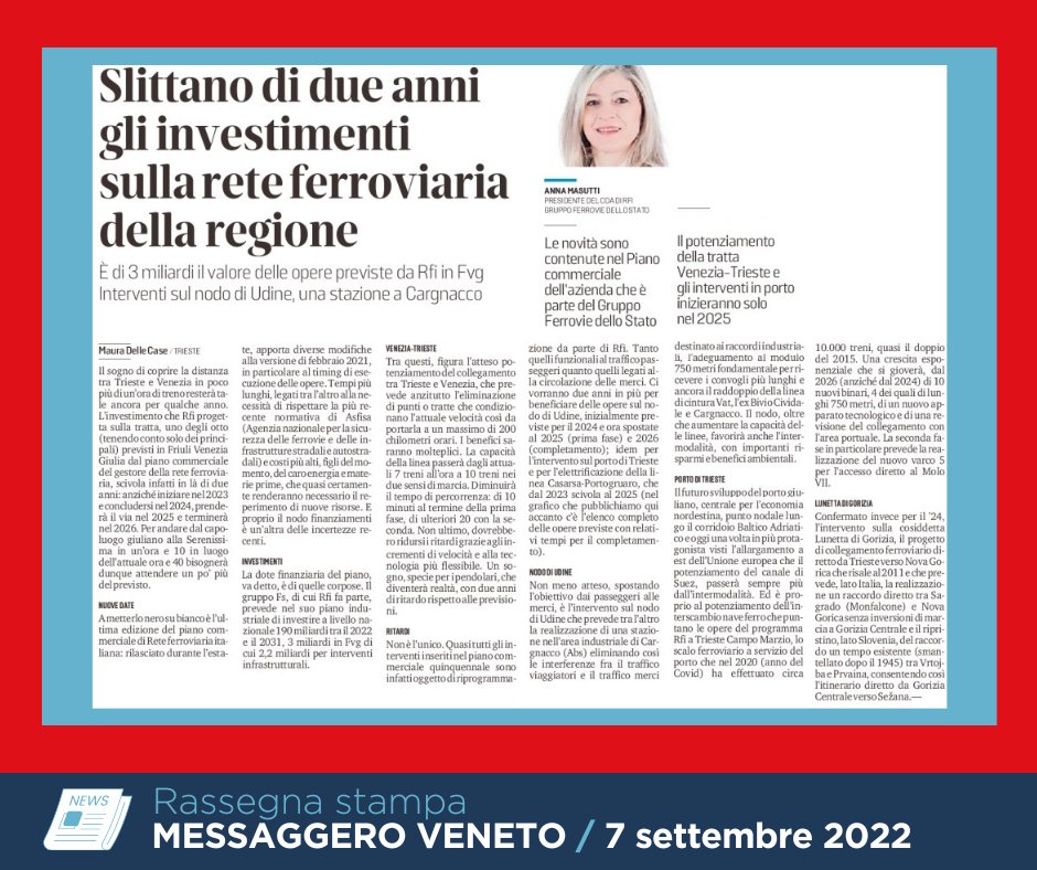 furio_honsell's tweet photo. Ennesimo fallimento della politica ferroviaria della Regione e in particolare della Lega e dell'Assessore #Pizzimenti: dopo aver anticipato alcuni milioni a #RFI nell'ultimo assestamento di bilancio di #Fedriga, la Regione riceve un nuovo smacco da RFI invece di un grazie https://t.co/RBg6TkZJd6