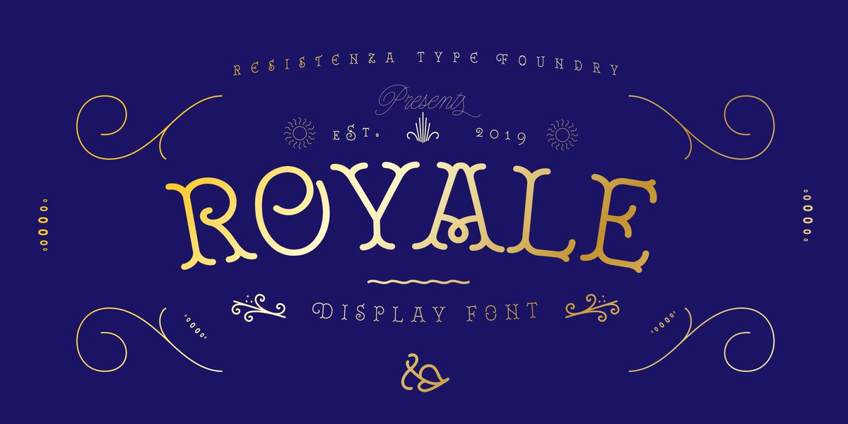 AdobeUK's tweet photo. Today's #FontFeature is giving off classy vibes π
π Royale
βοΈ by @rsztype
π Europe https://t.co/dwenNn1E8G