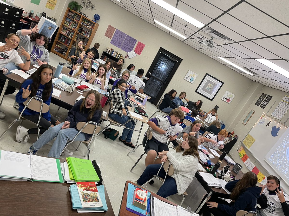 8thPwms's tweet photo. @JMorris8thELA @PanthersPwms @PWMSPanthers This is what 100% looks like! All present and accounted for! https://t.co/56wp6Fyj3n