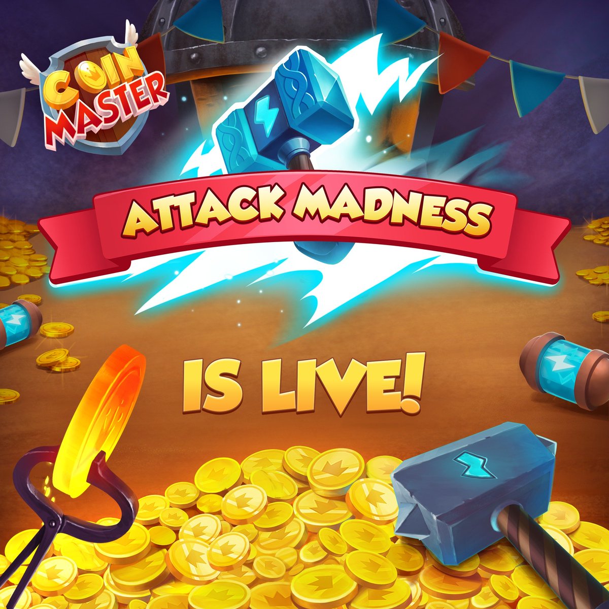 🎉Claim 40K Spins Now 🍎
➡️Like 😍🥎
➡️Retweet 😍🚌
➡️Comment: ok  🎉🎂🎁
Collect spins on
➡️ theunlock.net/439e054

Please don't skip any steps

#coinmaster #coinmasterfreespins 
#coinmasterfreespinlink #usa #uk #london #freespins #Italy #spin #italydidit #Spain #FridayFeeling