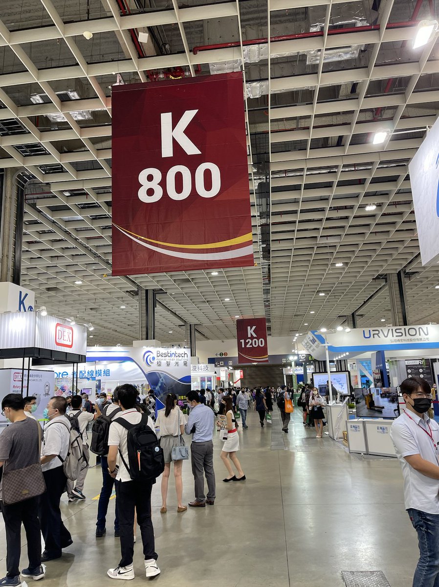 LandingAI's tweet photo. It was great to see everyone at #Automation Taipei! 

Thank you to our partners D-Edge and VS Tech for hosting us in your booths. 

Learn more about D-Edge: https://t.co/ywXT61wjZM
Learn more about VS Tech: https://t.co/SKAmGfm3o9

#DeepLearning #ComputerVision https://t.co/W4KjY2khOe