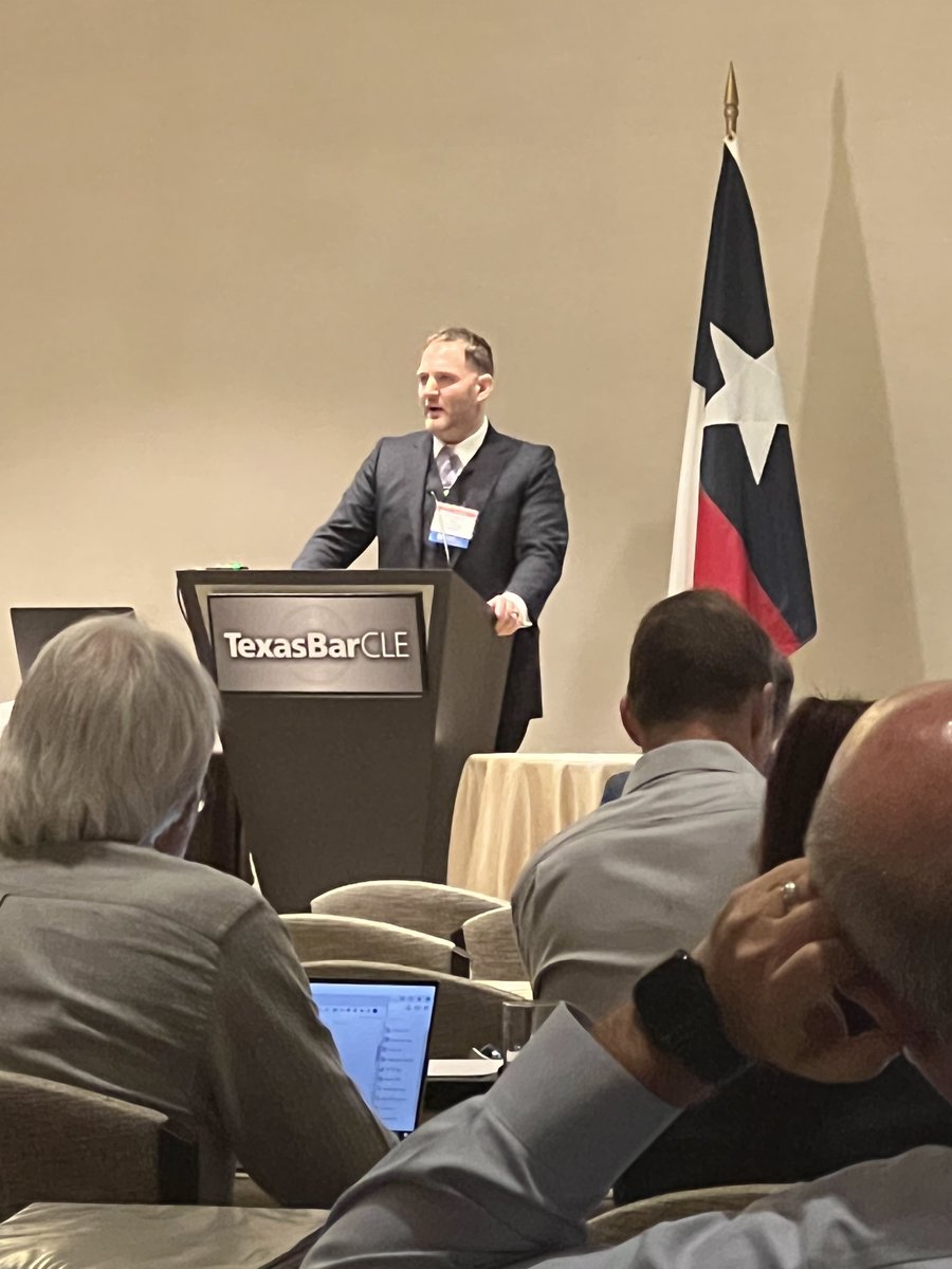 Today's presentation went well. Always happy to talk about nerdy law stuff. #AppellateLawyer #EmploymentLawyer #AppellateTwitter