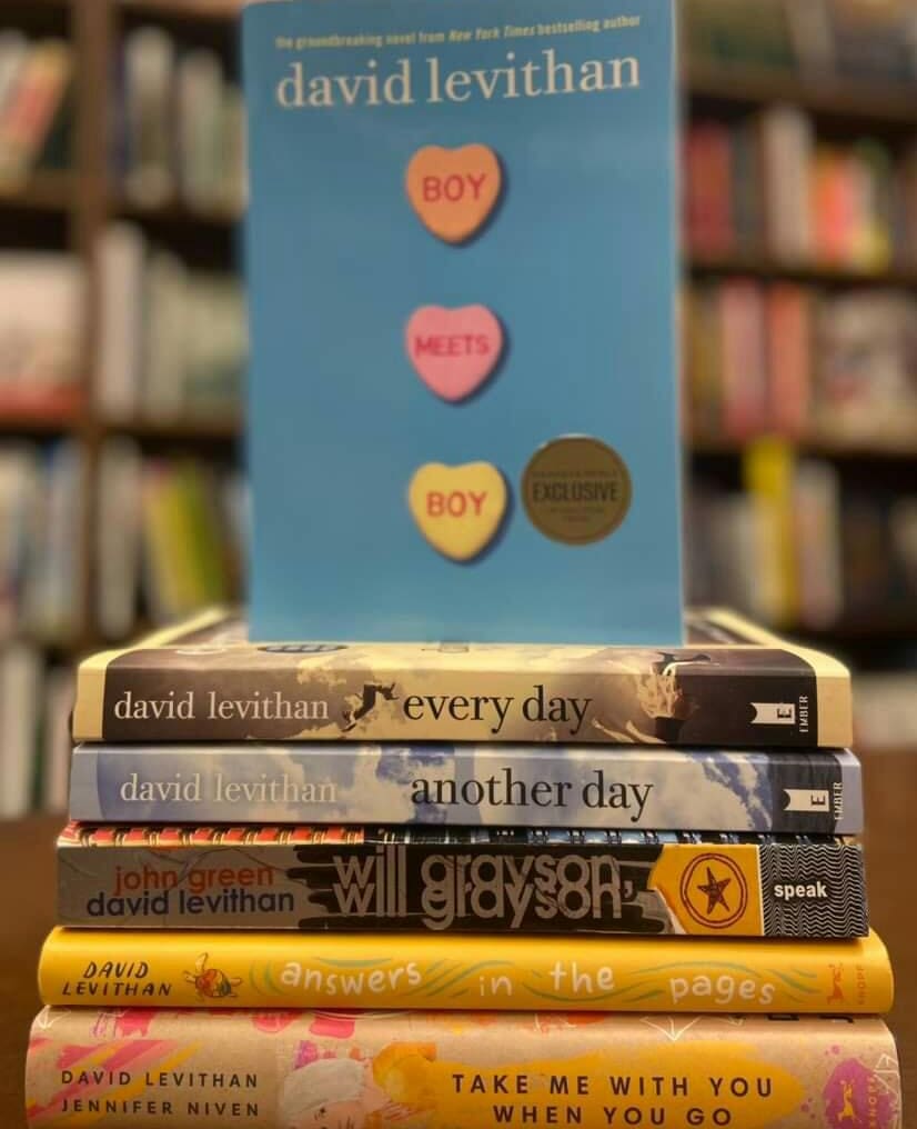 Happy birthday to New York s bestselling author David Levithan!    