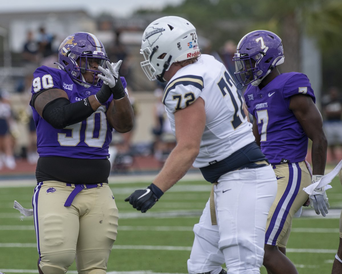 CatamountsFB's tweet photo. Action shots from Saturday against Charleston Southern. ππΈ
We're back on the road Saturday against Georgia Tech at 7:00 pm! #wcu #catamountfootball #LOTE https://t.co/F6jFjz3sPd