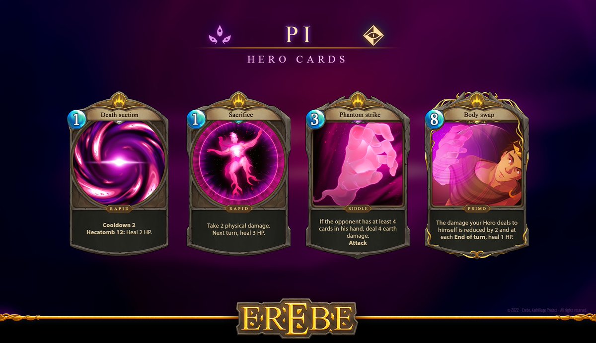ErebeOCG's tweet photo. "A necessary sacrifice for my kind."

Pi can heal more damage that his ennemies can inflict!

Wishlist Erebe on Steam: https://t.co/PTP1lCVvWw

#Erebe #OCG #multiplayer #mastermind #competitive https://t.co/Uyb8j9Br8Q