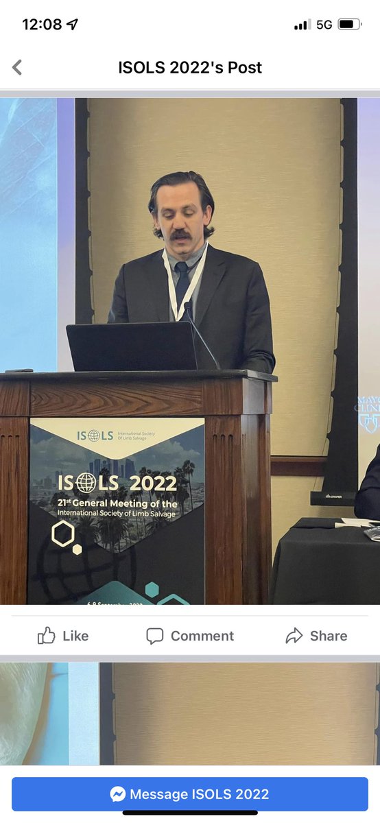 Enjoying #ISOLS2022 and learning from the <a href="/MayoOrthoRes/">Mayo Orthopedic Residency</a> residents <a href="/mikhsullivan/">Mikaela Sullivan</a> and Josh Labott