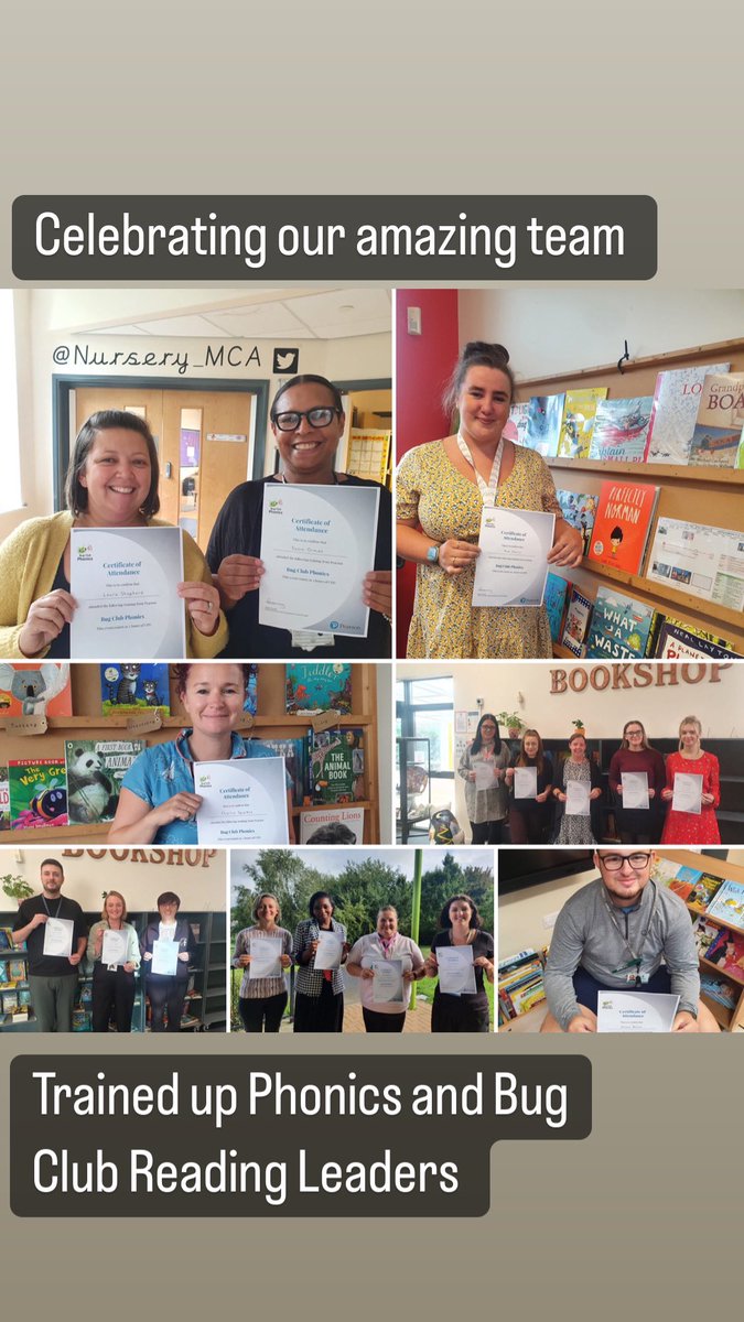 Mayflower Academy (@mayflower_mca) on Twitter photo Well done team <a href="/Mayflower_MCA/">Mayflower Academy</a> <a href="/Nursery_MCA/">Mayflower Nursery</a>
Even more staff now fully trained up Bug & Phonics Bug ready.
Everyone a reading teacher
Together we can... Well done team <a href="/Mayflower_MCA/">Mayflower Academy</a> <a href="/Nursery_MCA/">Mayflower Nursery</a>
Even more staff now fully trained up Bug & Phonics Bug ready.
Everyone a reading teacher
Together we can...
