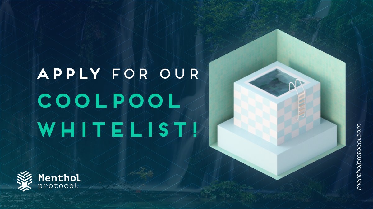 MentholProtocol's tweet photo. Be one of the first & APPLY for our CoolPool-Whitelist!
As an individual wallet holder or part of a #Web3-Network, a CoolPool will #offset your entire historical on-chain emissions and automate these processes for all future transactions!
#regens #carbon #refi #sustainability https://t.co/FNS9SLKxSb