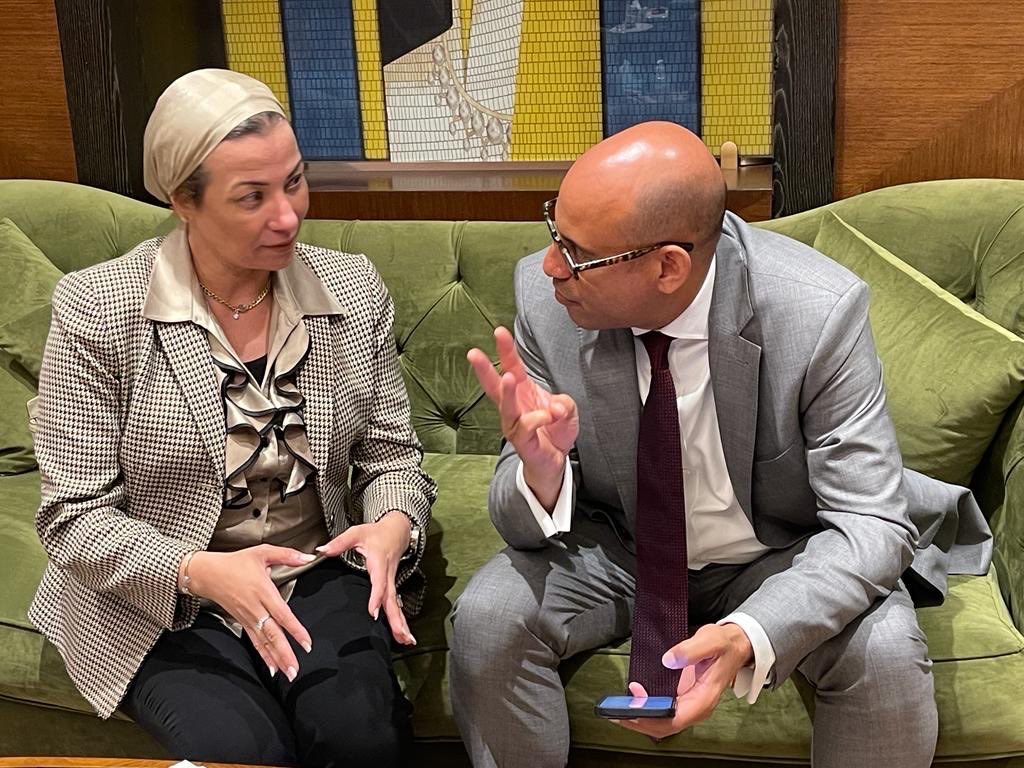 simonstiell's tweet photo. Delaying #ClimateAction is not an option.

At #COP27 we must take the next steps towards rapid #ParisAgreement implementation.

Today at #EgyptICF, we met with key representatives of the Egyptian Government to discuss how we can achieve that goal. https://t.co/f5eor0Pr2q