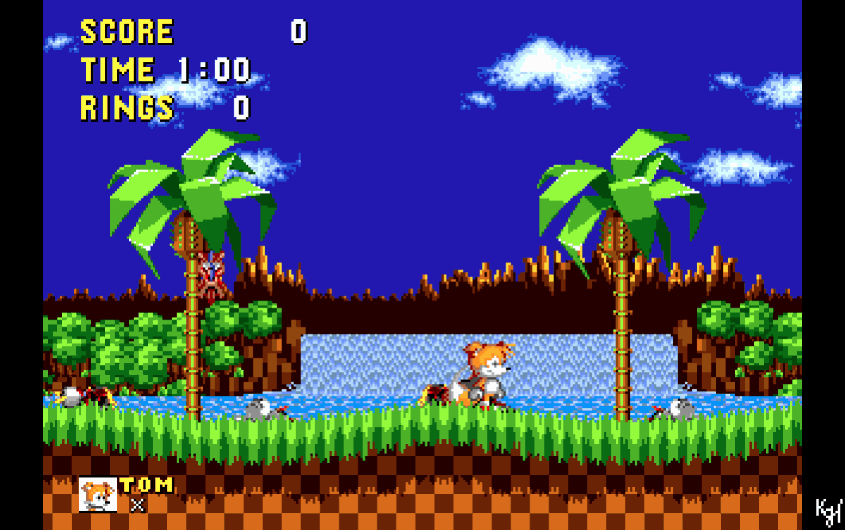 KostyaGame674's tweet photo. #Project2011 HILL ZONE how gonna look!!
Ye i think put "Tom" as Tails life name is better idea like PC Port with "Lucas"
Also bro i make dead animal better like in OG creepy pasta lol.
Also @losermakesgames how you like my process..? https://t.co/qWv3Du8MZs