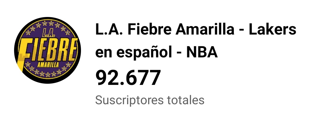 Bang4Three's tweet photo. Muy orgulloso de mis 2 comunidades. 92K en @LAFiebreLakers y 46K en #Bang4Three y todo el trabajo diario con 1 vídeo (mínimo) en cada canal. Gracias a los que me dais apoyo siempre. Seguimos y seguimos #mambamentality https://t.co/WEOKXuwpbv