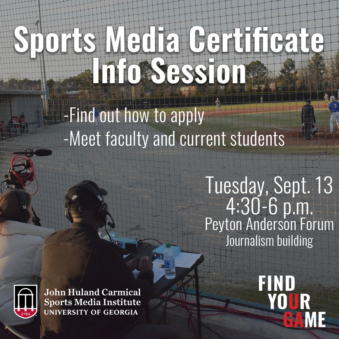 SportsMediaUGA tweet media