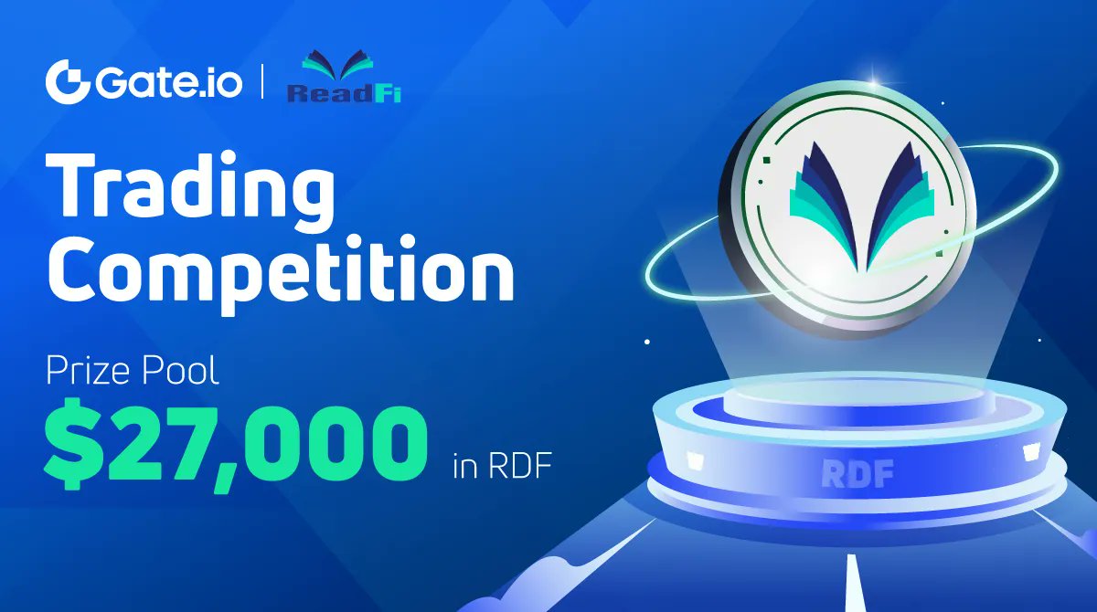 bsc_daily's tweet photo. 📖@ReadFiGlobal is launching the Trading Competition on @gate_io with the $27,000 reward prize pool🤑

🗓Sep-06 to Sep-13
🥇1st Place: $800
🥈2nd Place: $600
🥉3rd Place: $400

🚀Are you ready to compete? Click👇for details
https://t.co/ZVYJX3XcP9

#Metaverse #Read2Earn $RDF https://t.co/DUy1FBLBGI