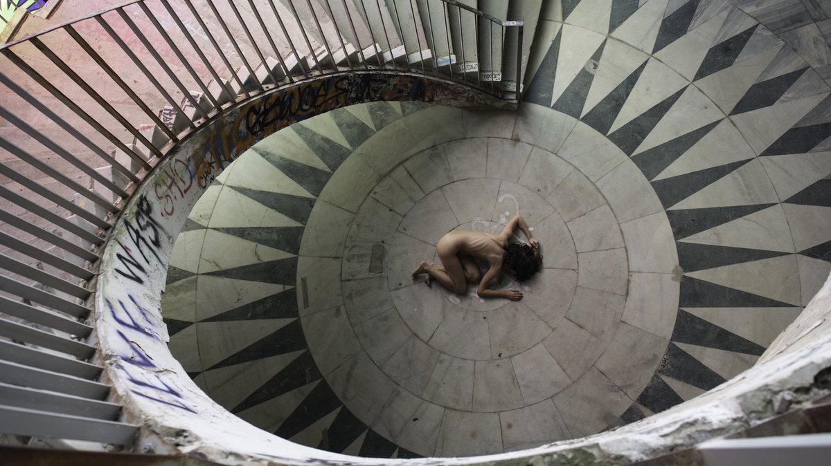 “Ritual” Lisbon, Portugal #selportrait #abandonedplaces