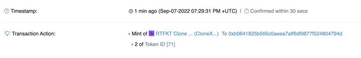 We were meant to have this drip <a href="/_9600_/">9600.ethᵍᵐ | 🧬 | ⛩ | 🖖 | 🗿 | 👟</a> minted with only 30 seconds to spare. I wonder if we will be the last transaction. Murakami Drip secured.