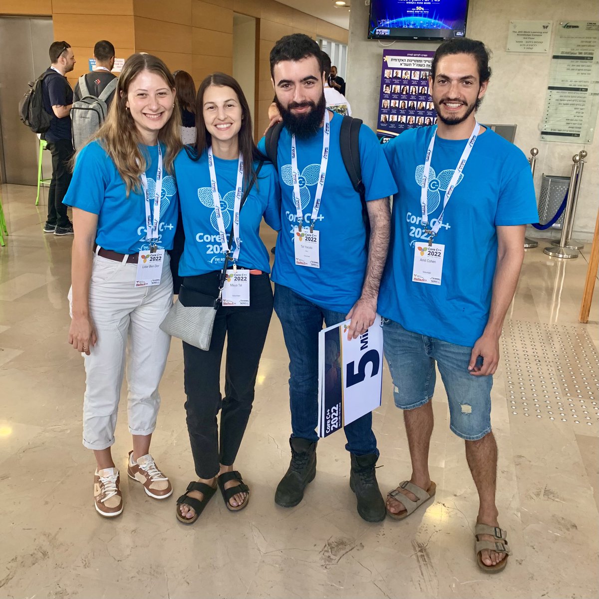AdiShavit's tweet photo. @corecpp 2022 is over but the euphoria will last. We built a real community and they came through. 
They believed in us. They join us. 

A conference for the community by the community. https://t.co/nhZnivMcJy