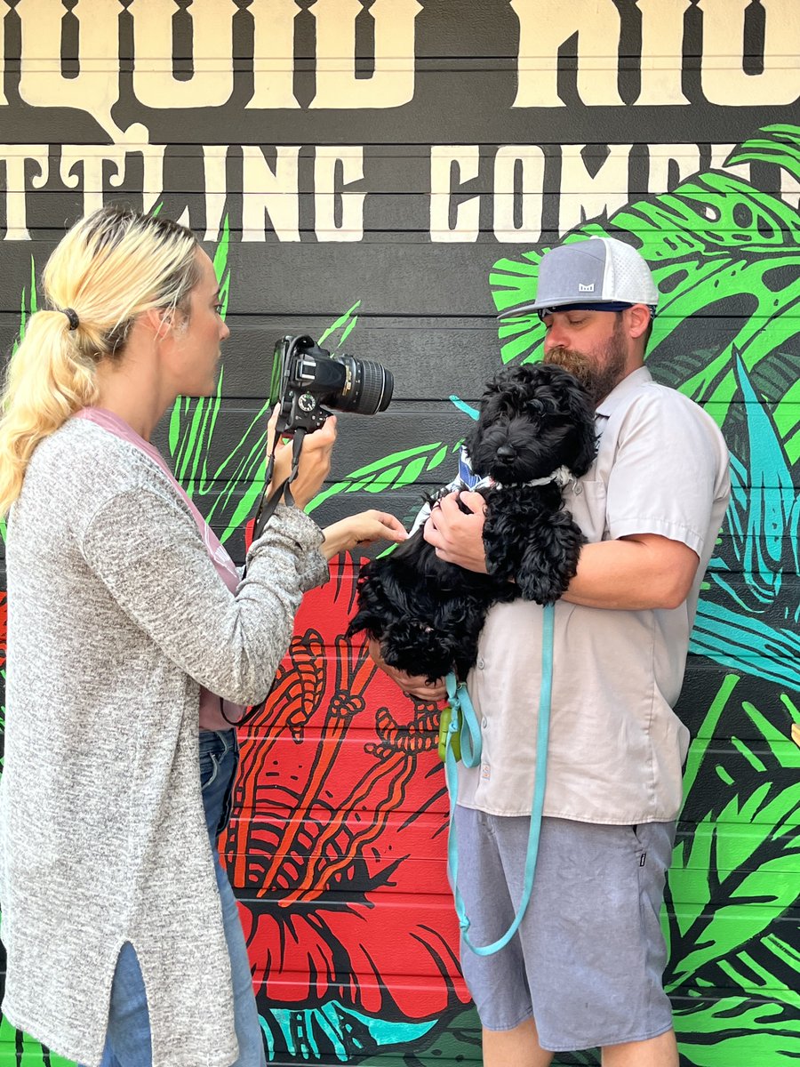 What a cool shoot! Had so much fun with our furry mascot Oden!