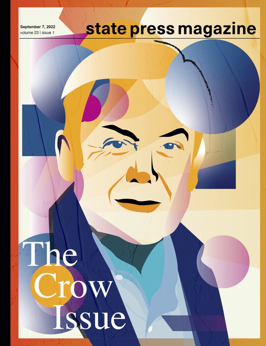 Our first release of the semester, The Crow Issue, is out now on campus newsstands and online at the link in our bio.