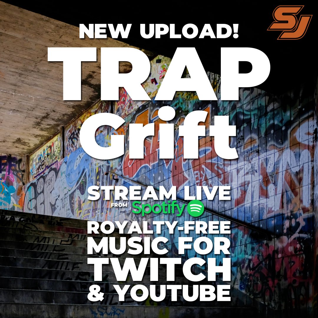 streamjunkiesuk's tweet photo. #streaming on #Twitch or #YouTube? Use our #copyright free music in your streams. #notakedowns. Today's #trap track on #Spotify. #noexcuses! https://t.co/lWe6dDHCon https://t.co/hOwL4SHzzE