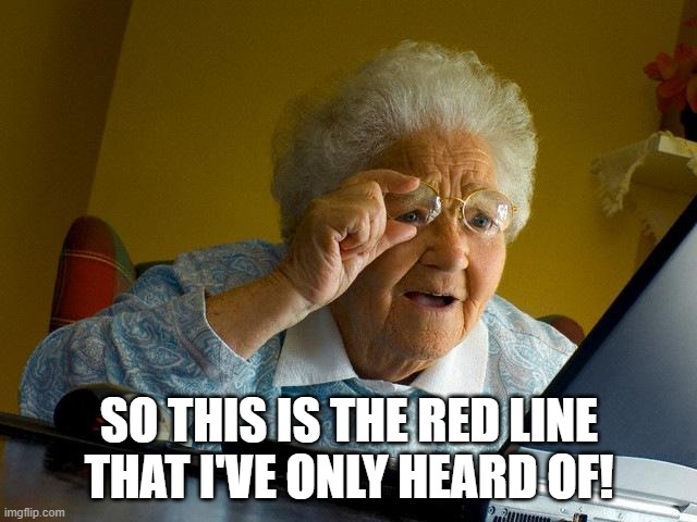 Redline tweet media