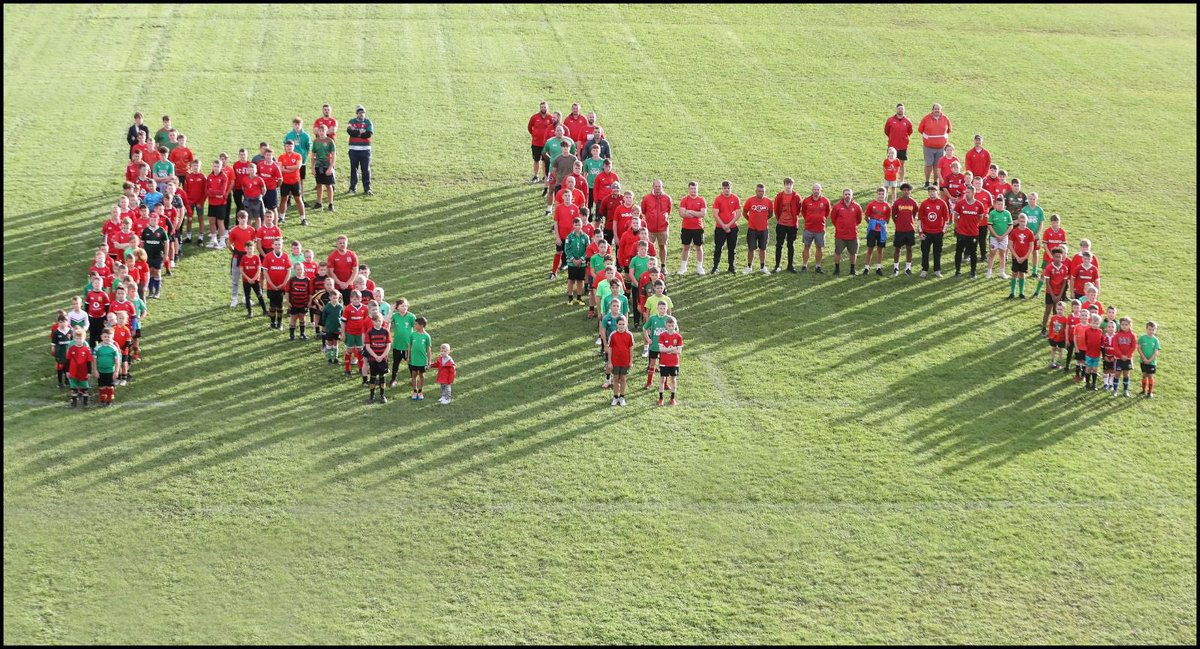 This evening players, coaches and friends of Maesteg Celtic took a moment to remember a hero and true warrior Kyan Harris, sporting the red and green of our neighbours and friends <a href="/NantyffyllonRFC/">NantyffyllonRFC</a> the home of Kyan
❤️💚

Sleep tight Kyan x
You were a true warrior ❤️
#KH