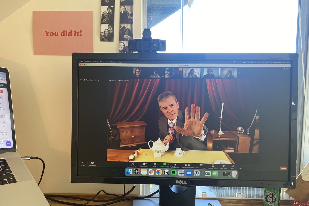 If you haven’t seen Malcolm’s magic show before… you’re missing out. This was amazing. 🔥

PS. If you would like to see it (or enjoy it with your team) I can help! It’s one of our top-rated experiences at <a href="/joinwavy/">Wavy</a> right now.