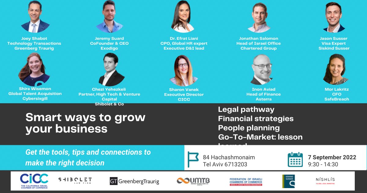 Planning your strategy is not something to take lightly. Great discussions today at our TLV Seminar. Check our LinkedIn page for some takeaways and insights. #startuplife