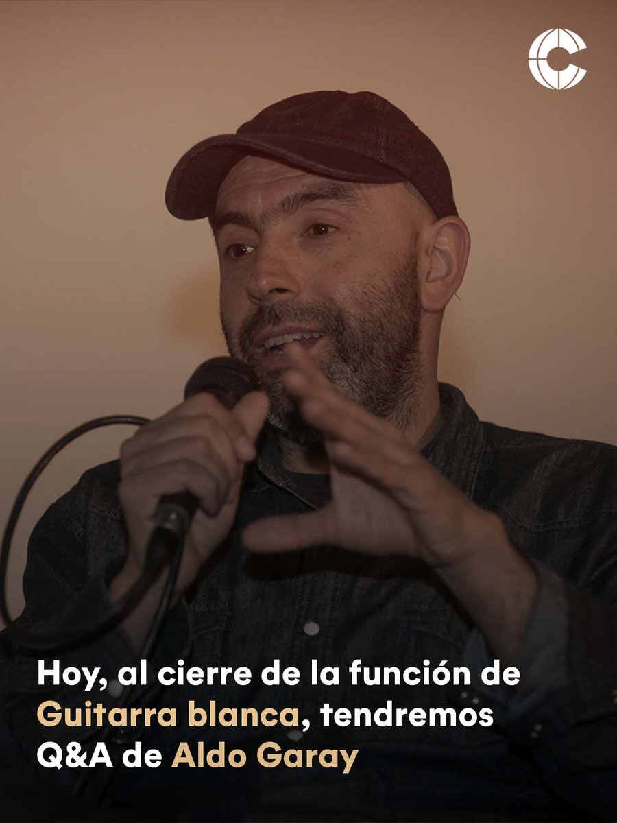 Hoy la función de #GuitarraBlanca contará con la presencia de su director, #AldoGaray. Una oprtunidad para hacerle preguntas sobre su documental.

Entradas y más información en cinemateca.org.uy/peliculas/1721