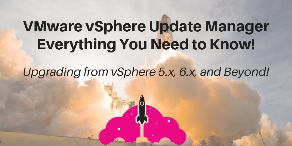 Everything you ever wanted to know about #VMware #vSphere Update Manager #vExpert vmiss.net/tag/vsphere-up…