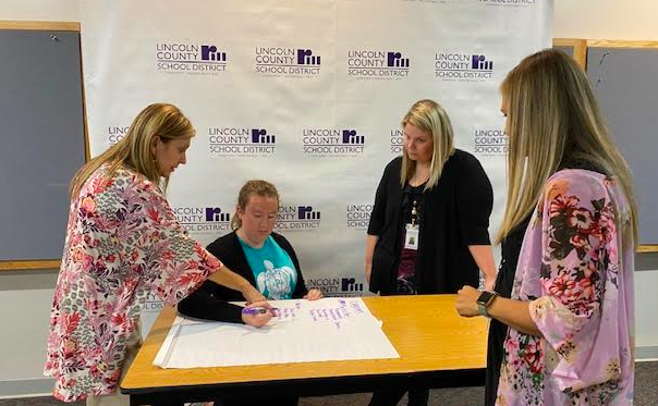Today we worked together to build a collective resume.  
276 collective years of experience in the counseling and social work department <a href="/Linc_R3/">Lincoln County R-III School District</a>!  #proud2br3
