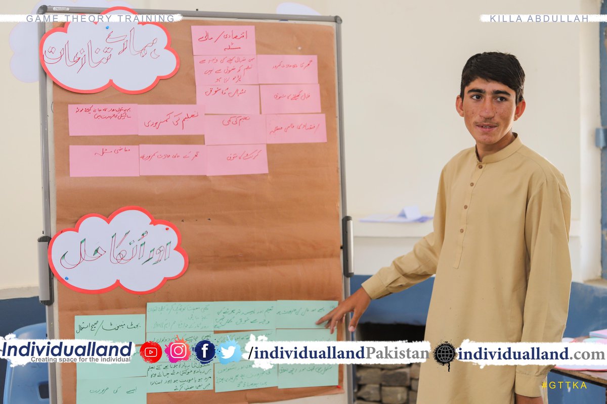 individualland's tweet photo. Day 2 of Game Theory Training in #KillaAbdullah.

#GTTKA https://t.co/Gek72XtvDw