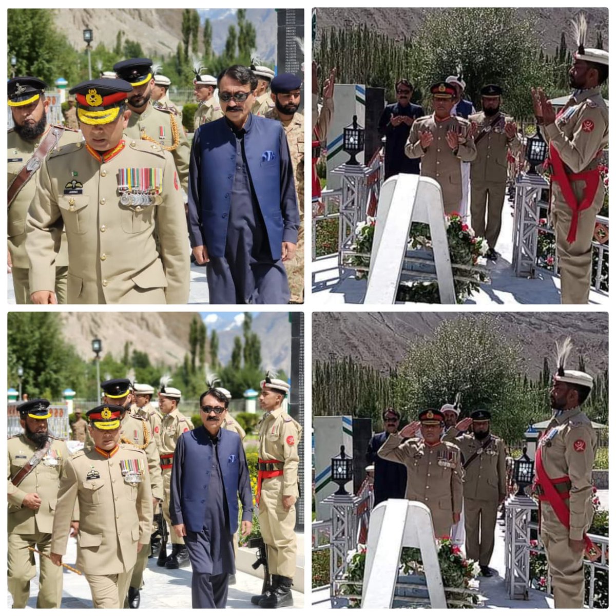 GhizerDc's tweet photo. #06Sep22
#DefenceDay
#Hav_LalikJan_Shaheed_NH
#Guard_of_Honour
#Mausoleum https://t.co/9lgIRQtjNC