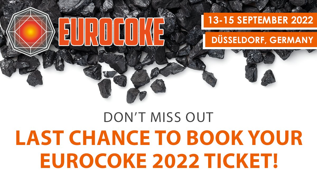 IPCoke's tweet photo. Last chance to join us at #Eurocoke 2022 in Düsseldorf! The event starts next week with over 250+ industry experts set to be in attendance https://t.co/JqIa9OoucG #metcoke #coal #steel #metcokeconference #coalconference #steelconference #metcokemarket https://t.co/vqhXnCaE0X