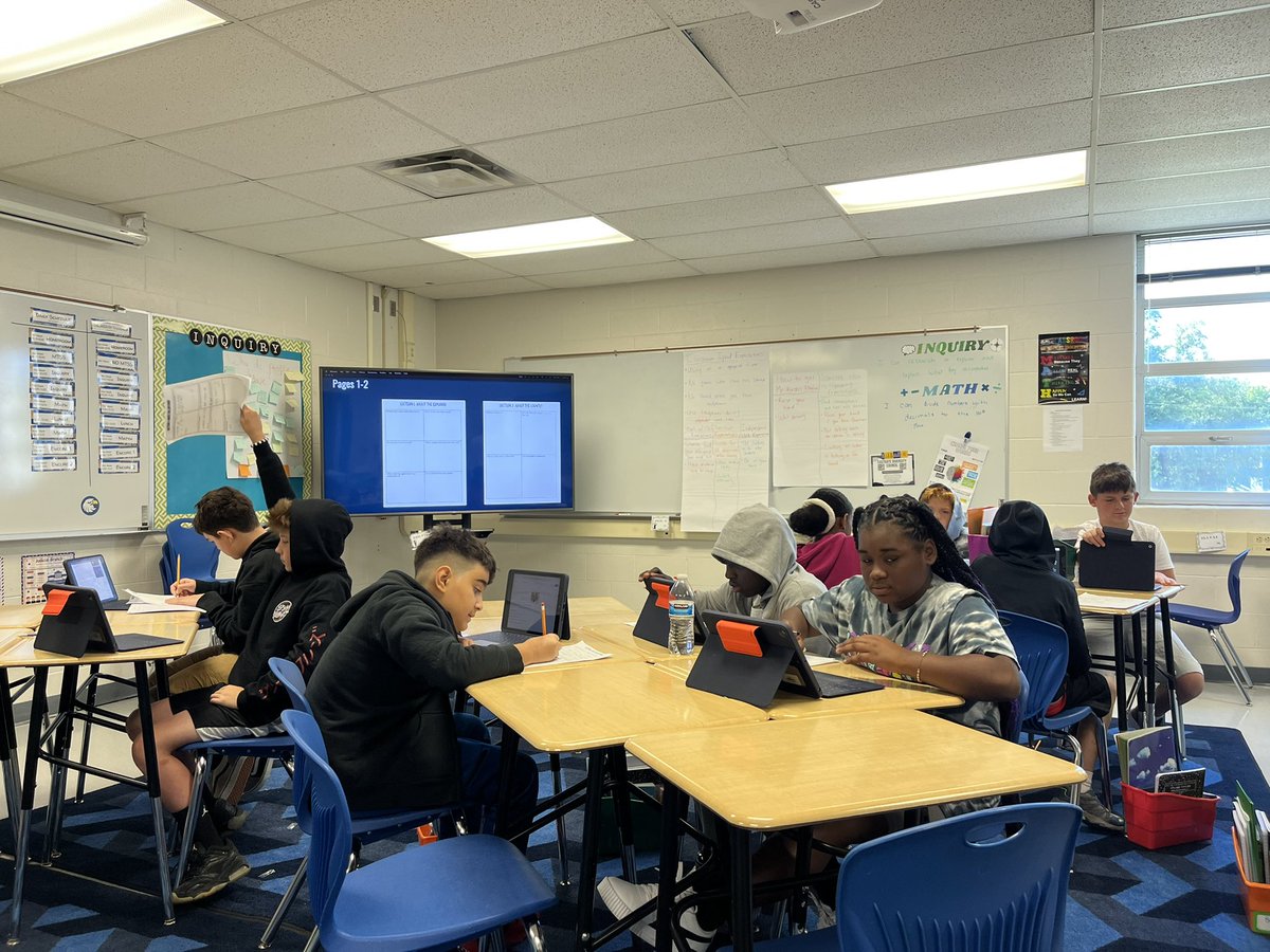 Eastgate6NKC's tweet photo. Students in Mr. Kush’ classroom are investigating explorers and their contributions. Why do people explore and move? #EaglesRise https://t.co/ACidy5eA8V