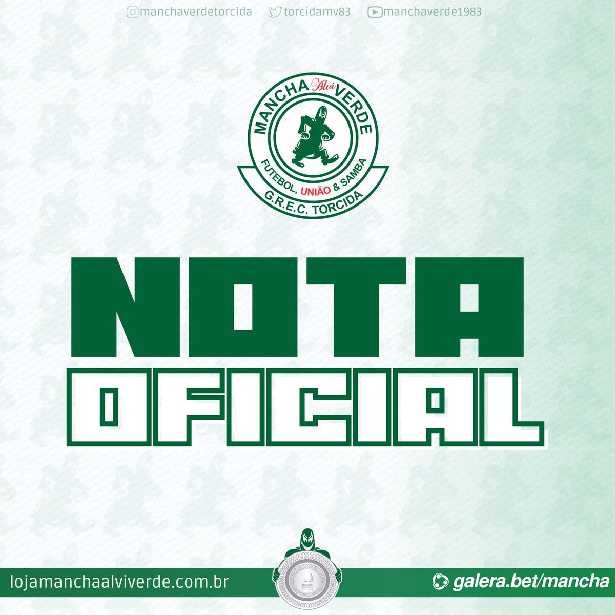 torcidamv83's tweet photo. NOTA OFICIAL ⚠️

Estaremos junto com o time e comissão técnica nessa reta final de Brasileirão, mas demos nosso recado à presidente, pop star ou blogueira.

Leia na íntegra: https://t.co/9dJZTOTruw https://t.co/nDulVQsu10