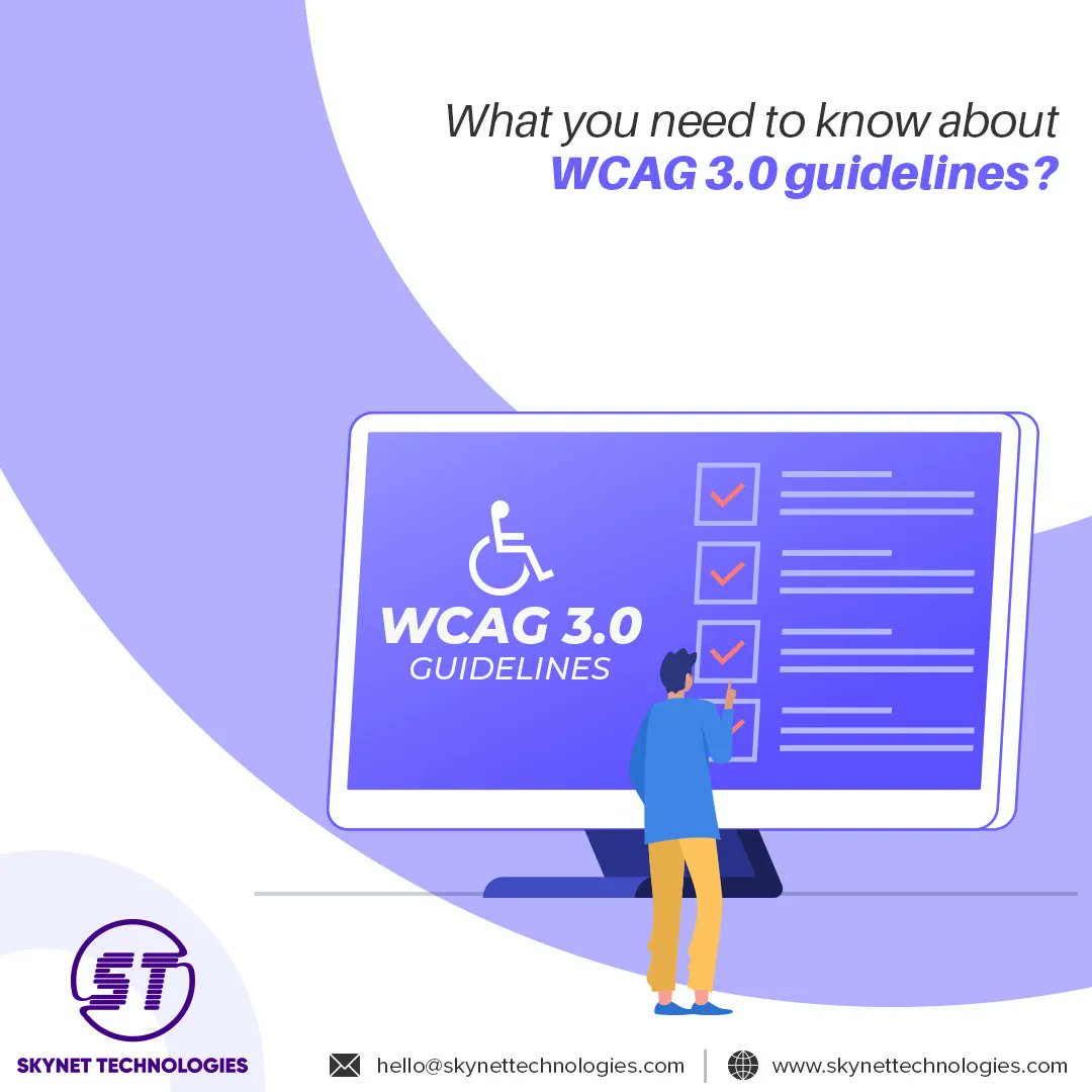 Skynet_LV's tweet image. What do you need to know about WCAG 3.0 guidelines?

buff.ly/3BhROUC

#WCAG #WebContentAccessibilityGuidelines #WebAccessibility #WCAGCompliance