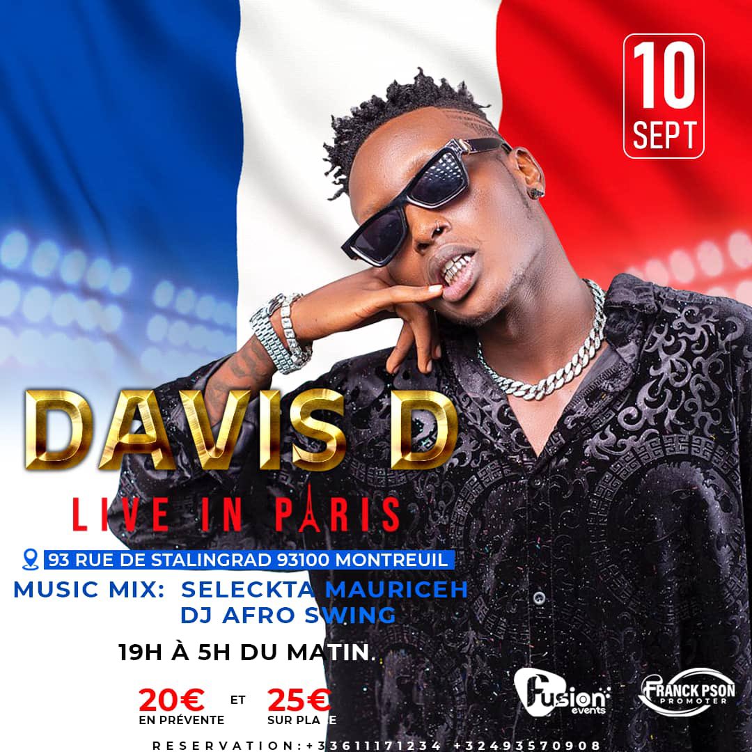 uwimaclarisse's tweet photo. Hello #France &amp; #Sweden 
Your boy #DavisD is coming for yaaa 🔥🔥. 

#Be_Wire https://t.co/fT0h7iqZRe