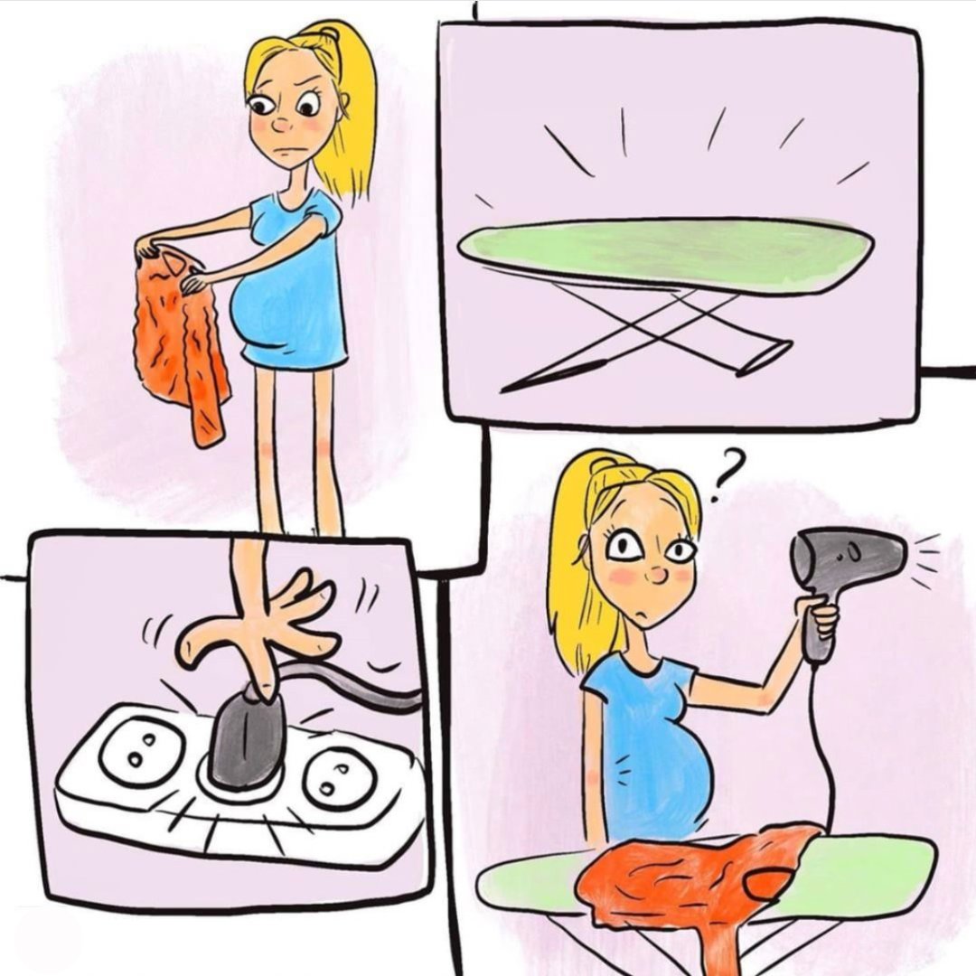 Durante el embarazo tu cerebro a veces te sorprende 🧠🤰
📸 @inna_s_art 

Descubre todo sobre #embarazo &amp; #maternidad ingresando a nuestra página web ➡miembarazo.com.co