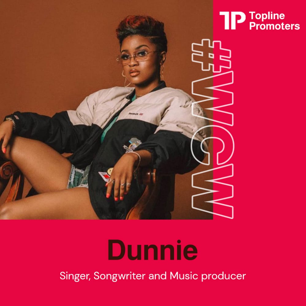 Toplinepromoter's tweet photo. Our WCW is Dunnie! Her real name is Oladunni Lawal, an artist, songwriter, and record producer who promotes her music independently. 
She https://t.co/ahR2axFZn0