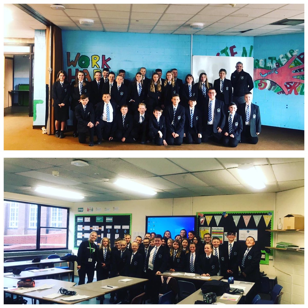 missmorriscym's tweet photo. Introducing our new year 7 pupils! 😃 #7PM #7AF #7DS #7AM #7DC #7HP @Abersychansch https://t.co/KMOLD4YS9T