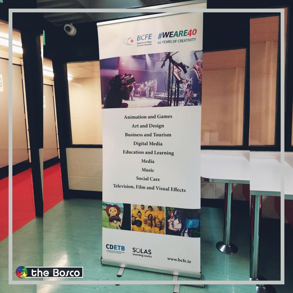 SJBYouthCentre's tweet photo. Today our #employabilityprogramme enjoyed their visit to the @BCFE_Official open day.
Super selection of courses on offer 🔥
#bosco #education #training #employment https://t.co/YsrsW3N7hz