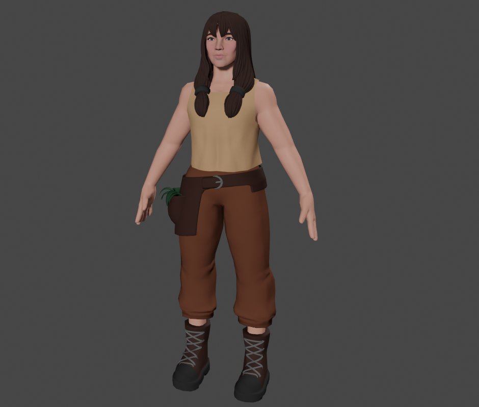 Zania_RS's tweet photo. Created this simple character in Blender for some practise :) #Blender3d #3dmodeling #3dcharacter https://t.co/tSvyNkLWwn