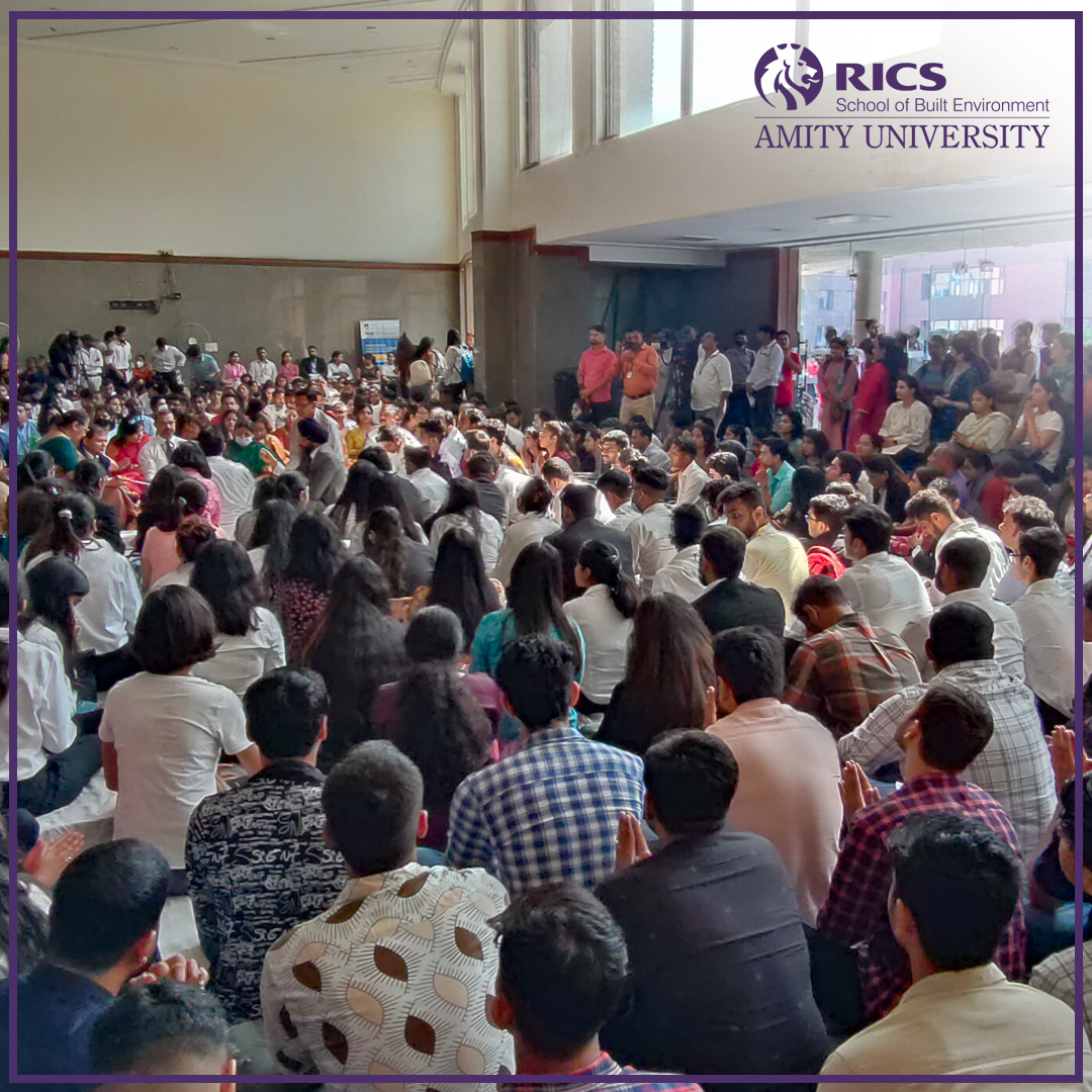 RICS_SBE's tweet photo. A warm welcome to new students at the RICS SBE, Noida Campus. Congratulations and best wishes for your academic journey!

#RICSSBE #Economics #Construction #Infrastructure #Realestate #Infrstructure #RICSSBENoida #MBA #Career #Orientation #Infrastructure #Welcome #OrientationWeek https://t.co/vEXyXhoph9