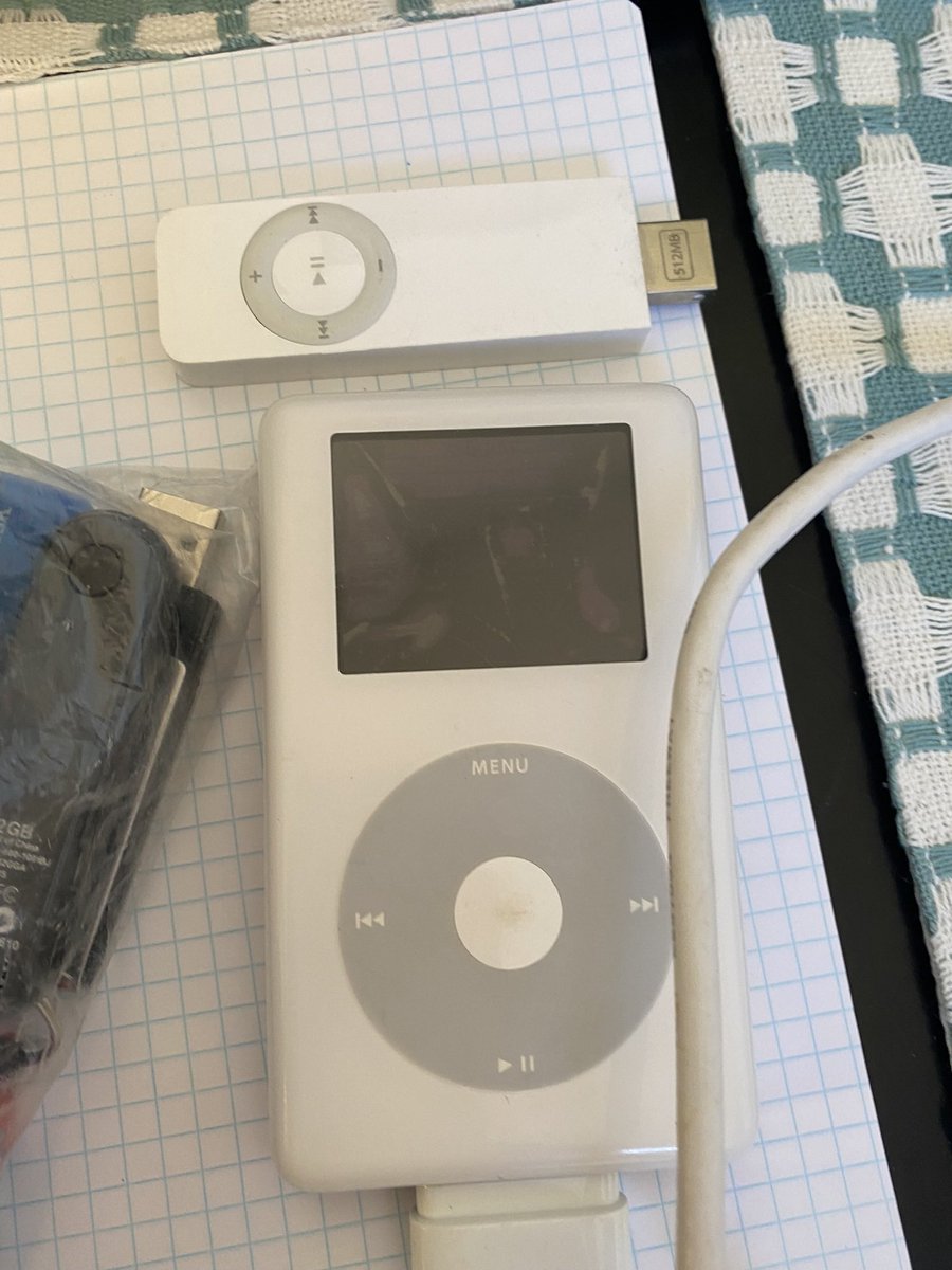 kcrumback's tweet image. Who remembers these? #oldschoolapple. Do you think the younger generation would know how to use?