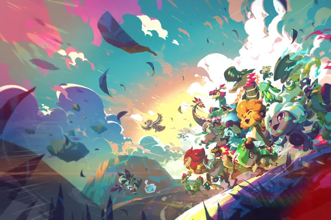 My cover for  Official Artbook!! Available now with worldwide shipping + pre-order poster! Let's gooo 