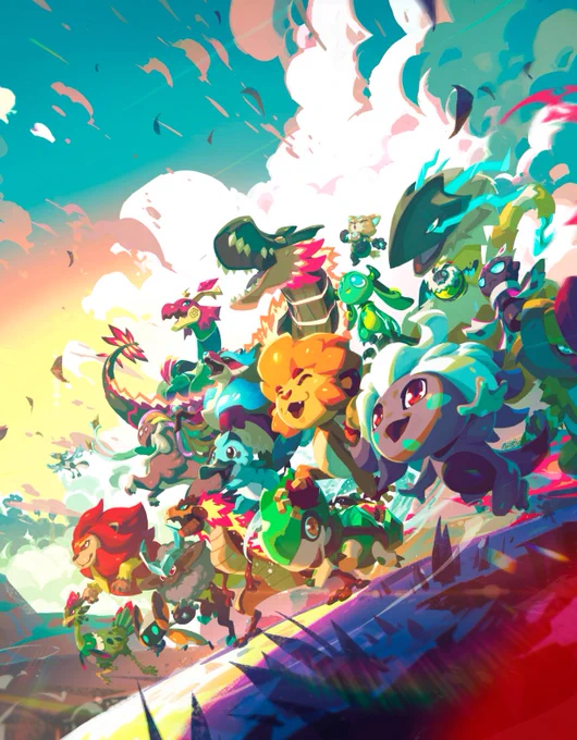 My cover for  Official Artbook!! Available now with worldwide shipping + pre-order poster! Let's gooo 