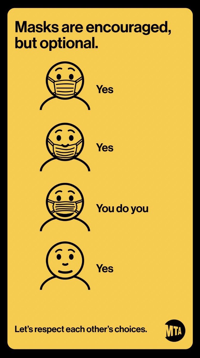 GovKathyHochul's tweet image. Starting today, masks will be optional in some places where they had previously been required, including on mass transit.